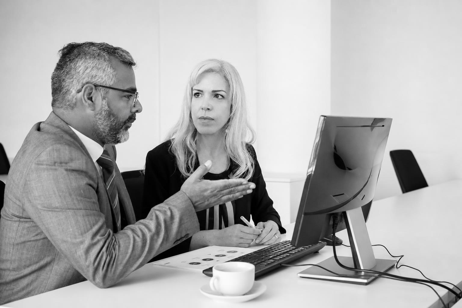 A developer walking a founder through an error-handling gap found after launch